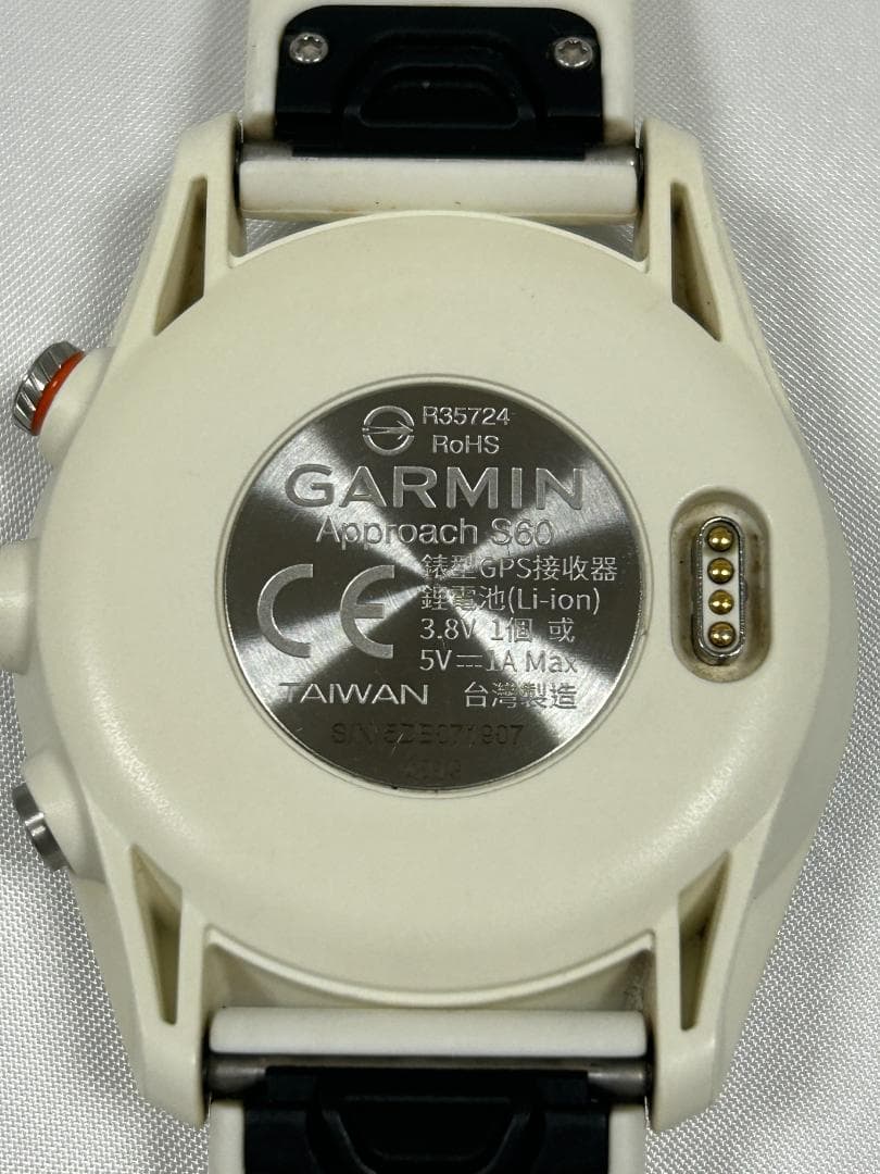 GARMIN Approach S60 GPSゴルフウォッチ　ホワイト