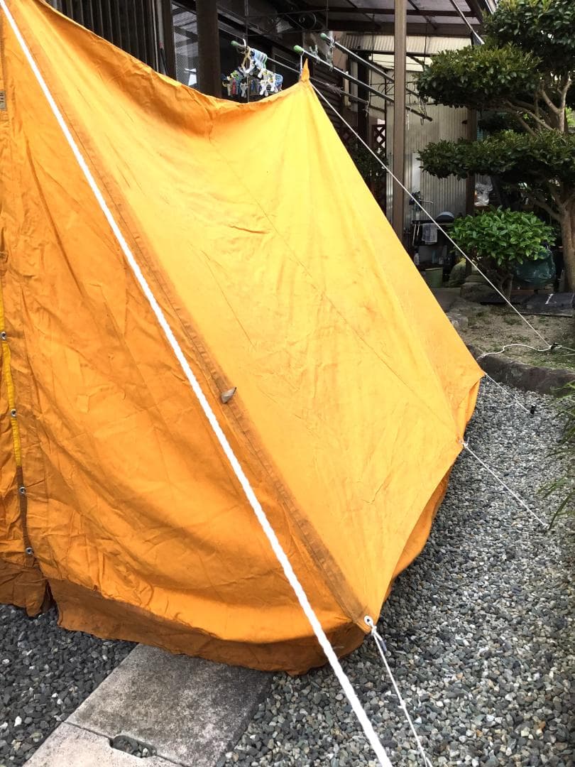 ６０年前の昭和レトロ三角テント２人用