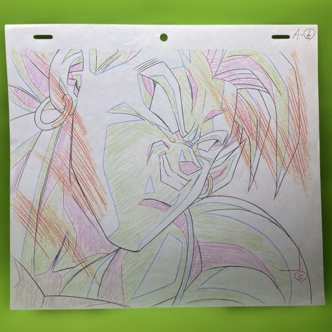j*い様 映画ドラゴンボールZ セル画 ブロリー 伝説の超サイヤ人