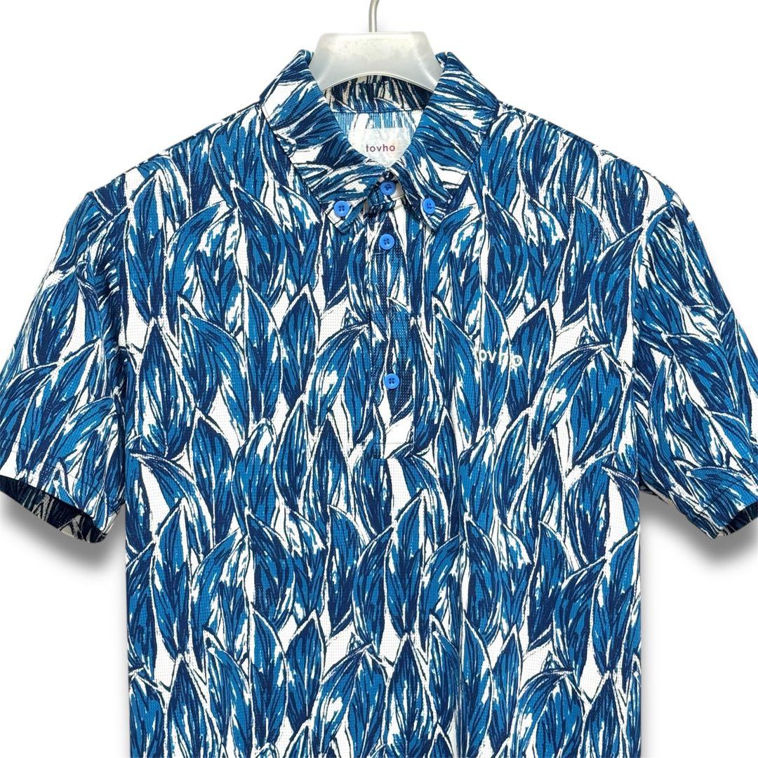 tovho トヴホ リーフ PT シャツ ショート パンツ セットアップ ゴルフ