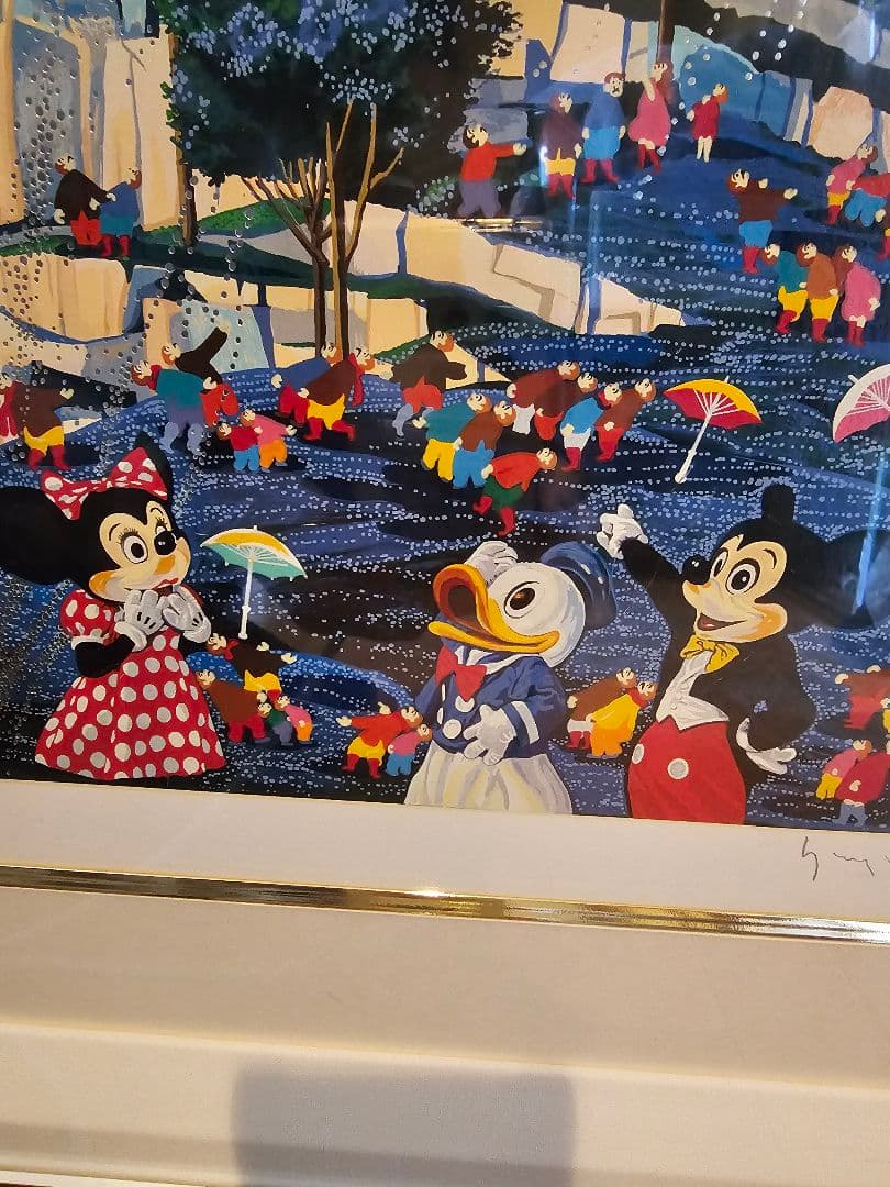 ヒロ・ヤマガタ アンブレラスウィング アットディズニー シルクスクリーン