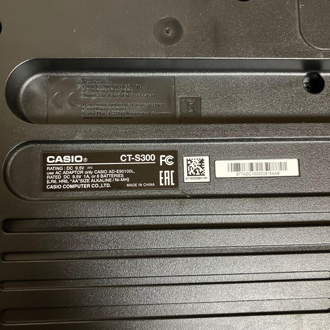 Casio CT-S300 61鍵電子キーボード　カシオトーン