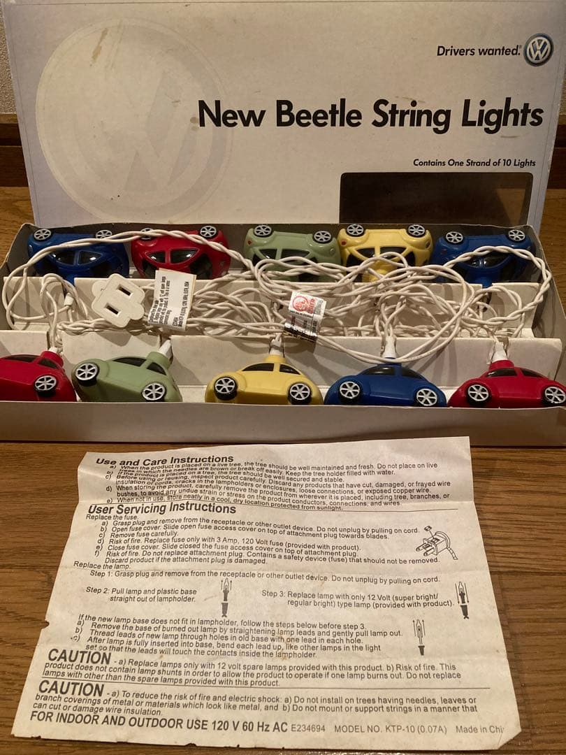 激レア！フォルクスワーゲン　イルミネーション　ストリング　ライト　照明