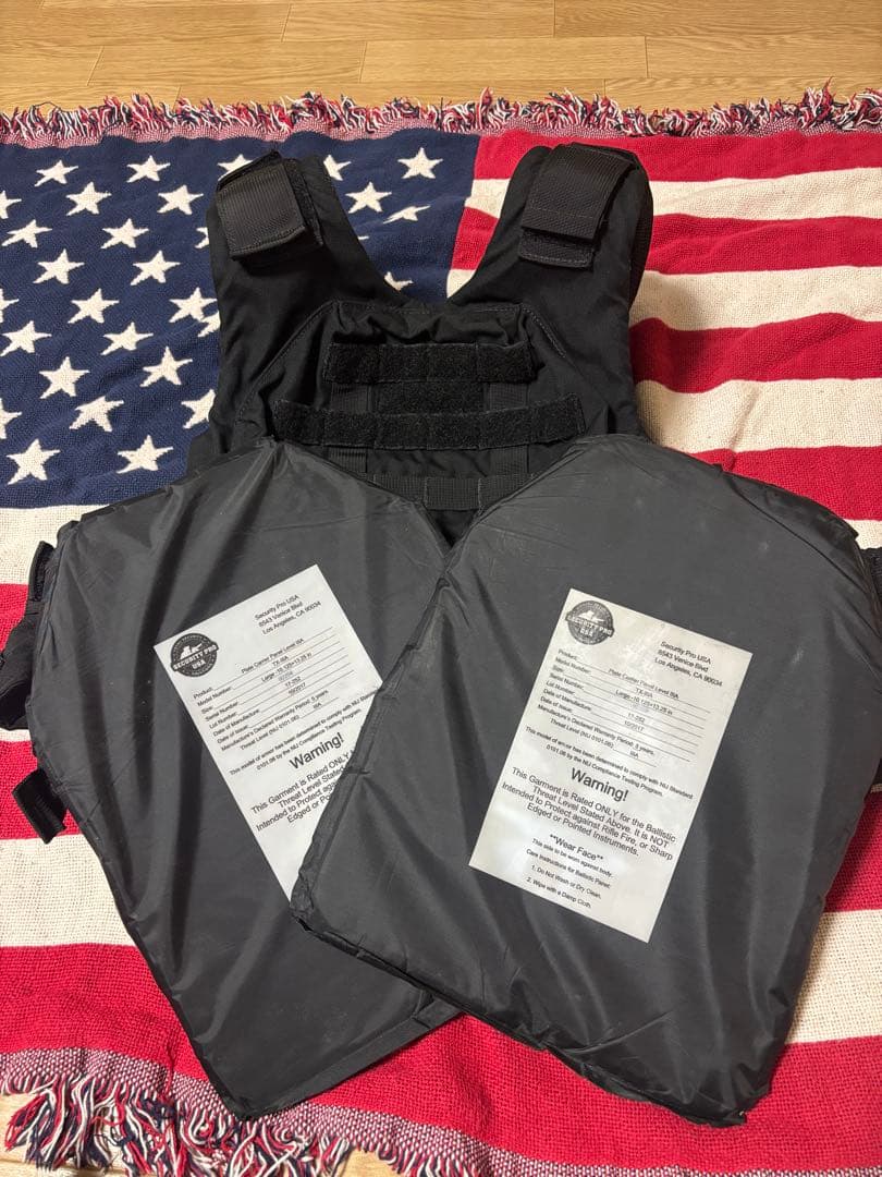 T3 Gear実物プレートキャリア＋ソフトアーマーセット Lサイズ 米軍 B22