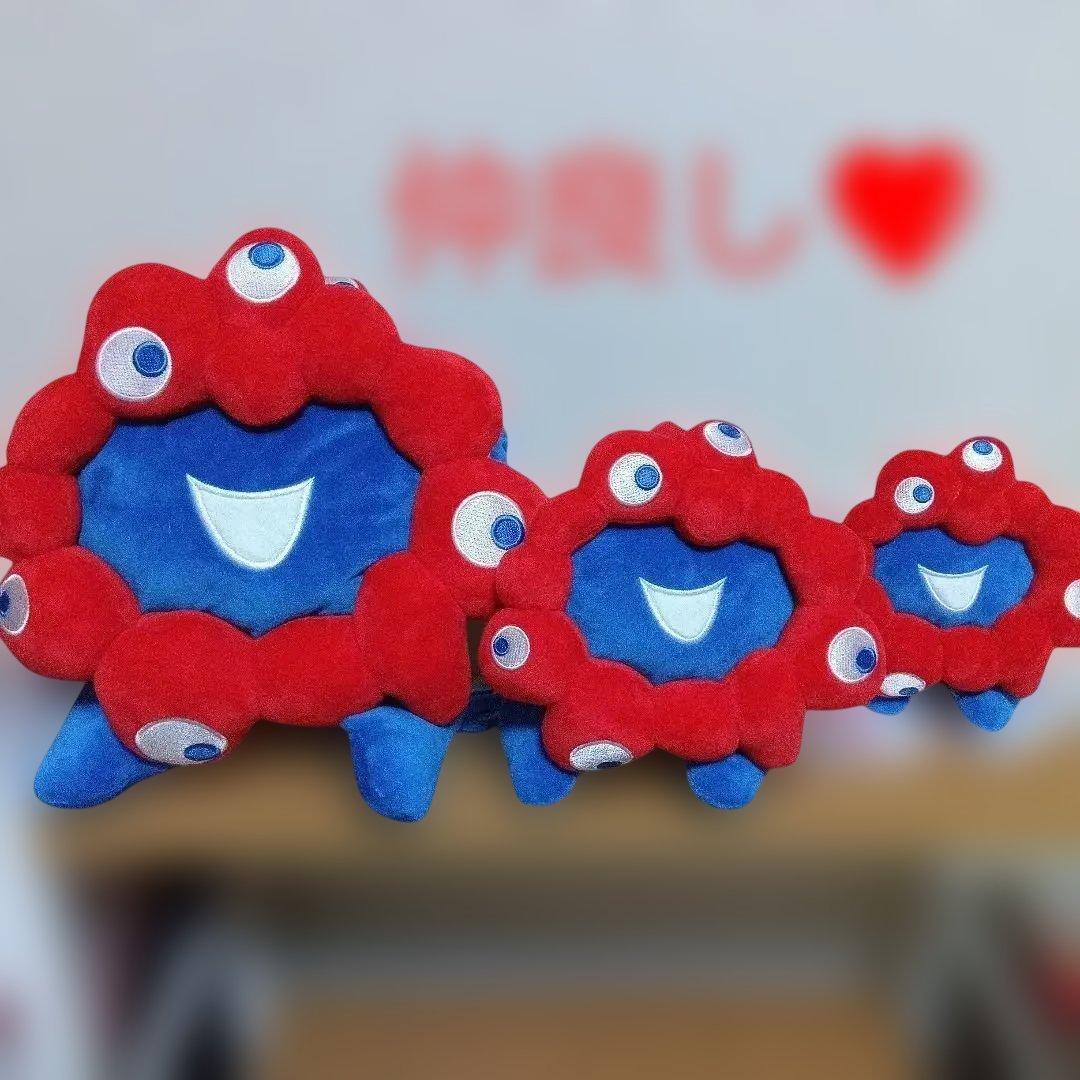 ✨関西万博✨EXPO2025ミャクミャク這型ぬいぐるみL.、M、S　3種類セット