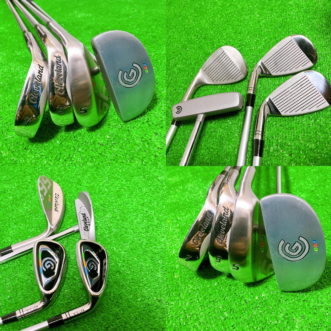 【極美品】Cleveland CGJ ジュニア ゴルフクラブ7本セット 高学年