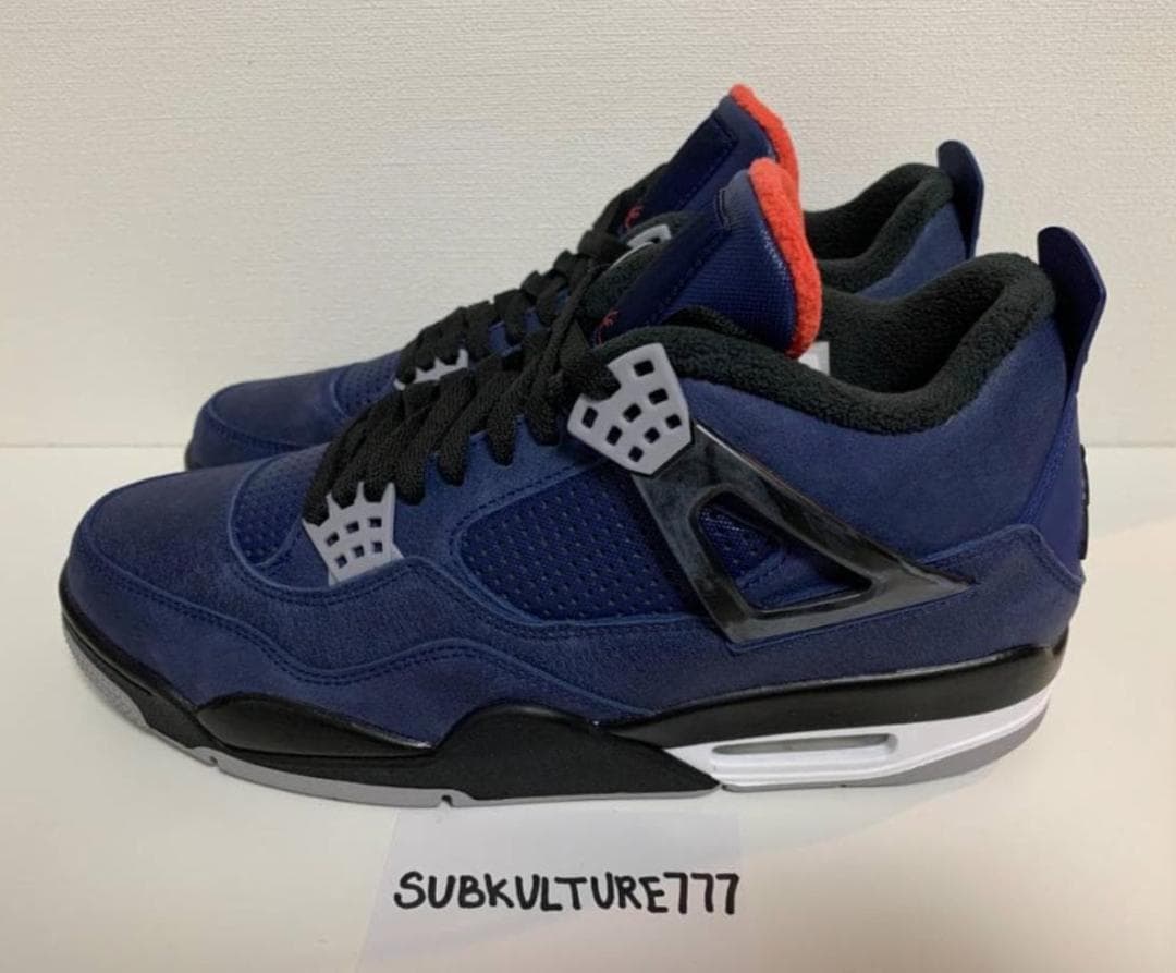 シューズ(男性用) Jordan 4 Retro Winter  Blue 28.5 cm