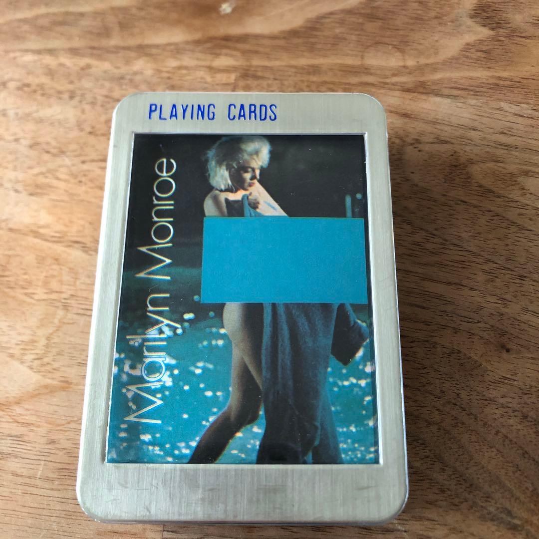 ヴィンテージトランプ　マリリンモンロー　絶版品