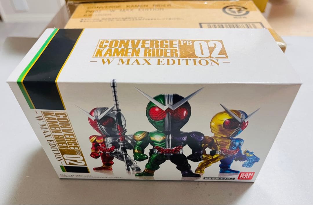 【未使用品】CONVERGE KAMEN RIDER PB02 3体セット輸送箱