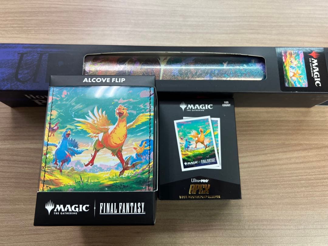 MTG FF UltraPro チョコボ デッキケース&スリーブ&プレイマット