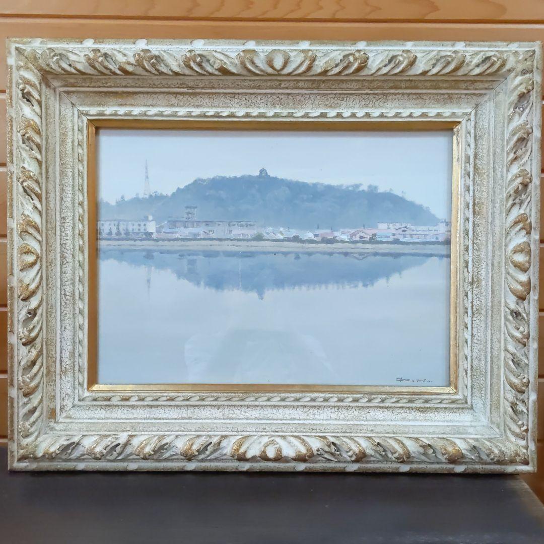 PIC26) 古茂田公雄　「松山城」　昭和38年