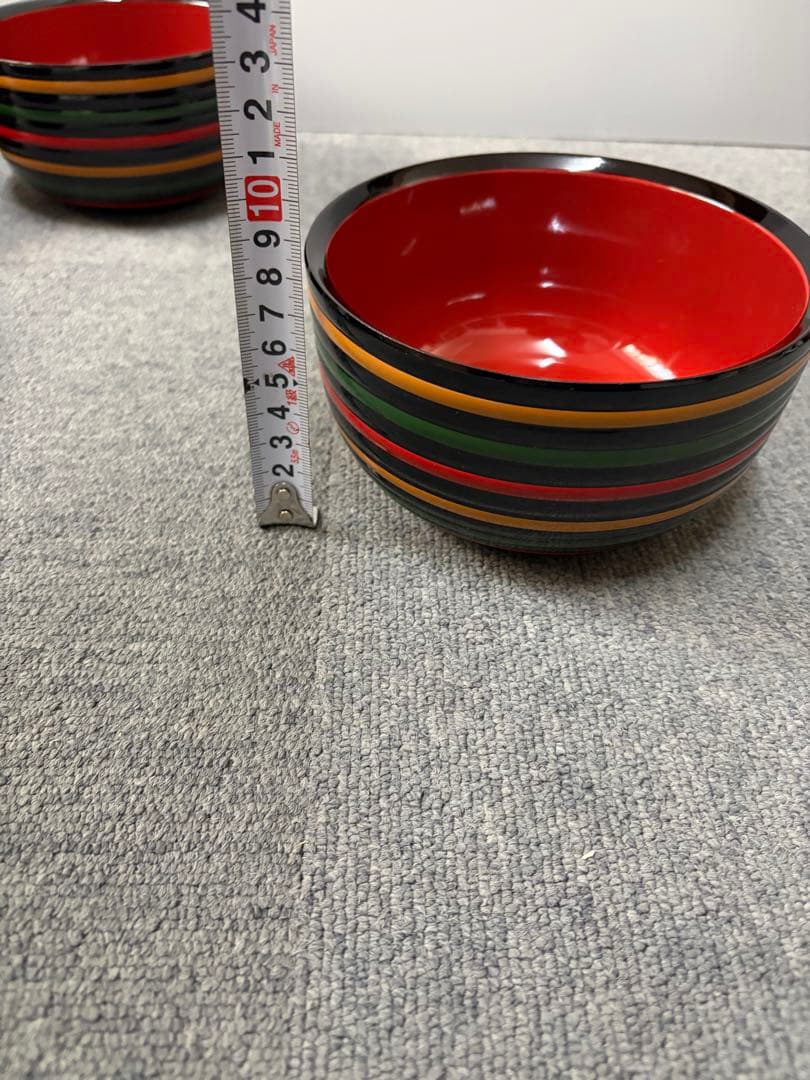 讃岐漆器 椀 どんぶり5個セット