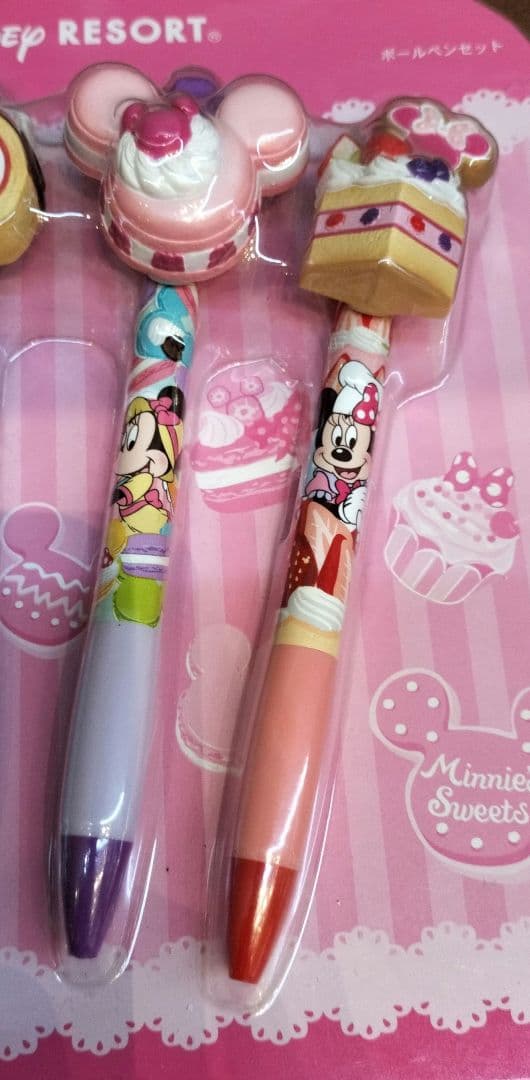 ◇限定　TDR スイーツ ボールペンセット　ミニーちゃん◇5本入り