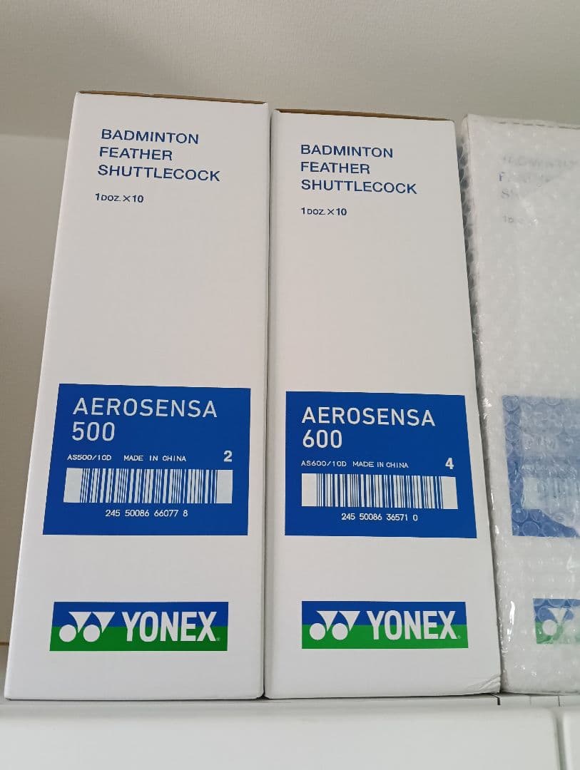 YONEX AEROSENSA 500 シャトル 10個入り
