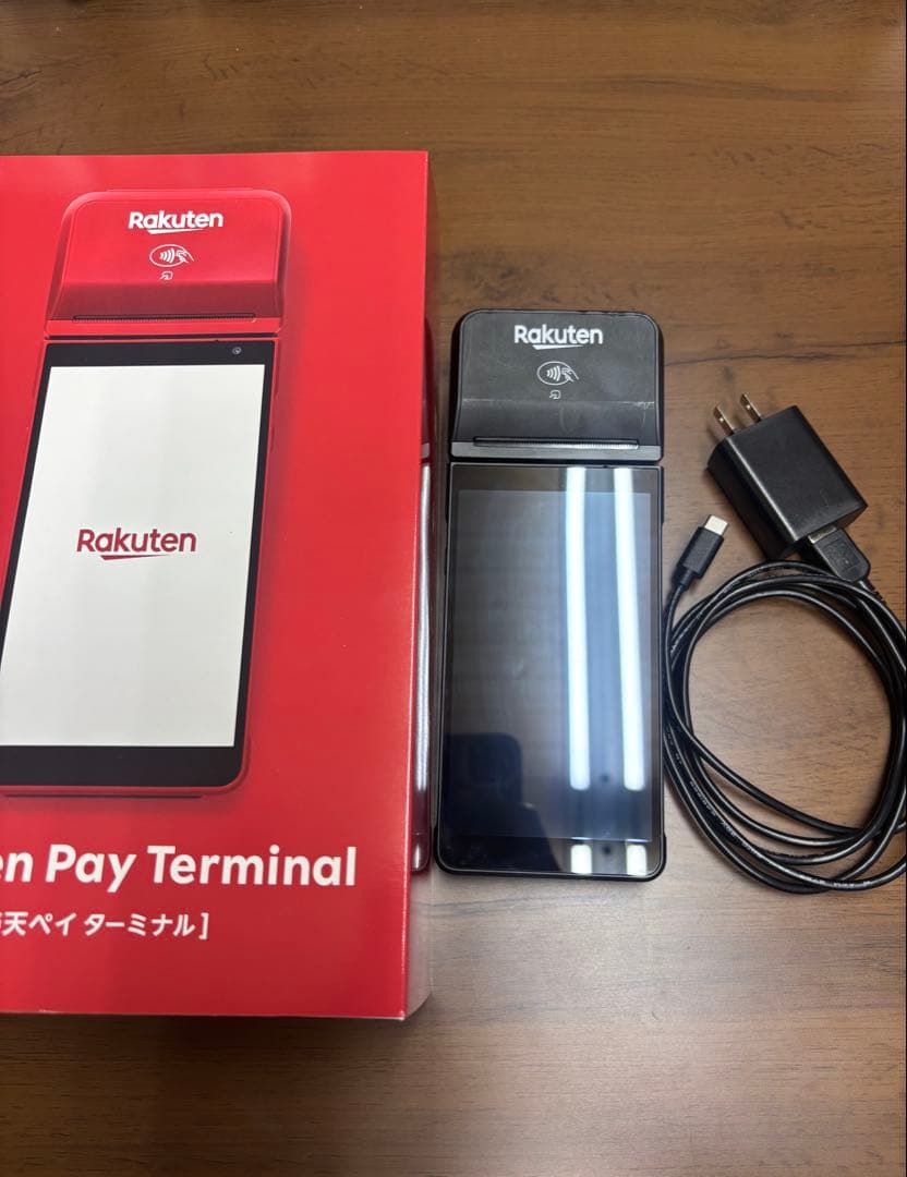 楽天ペイターミナル★充電器付き★ブラック★ジャンク品