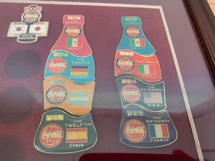 【売り切りたいむ】激レア！日韓W杯開催記念　数量限定コカコーラ懸賞当選品