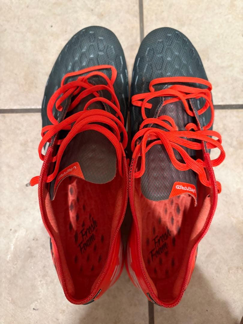 New Balance Furon スパイクシューズ グレー/オレンジ