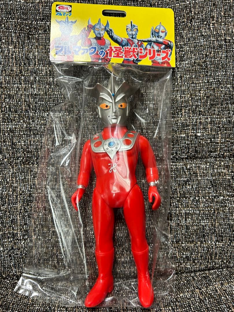 ブルマァク の怪獣シリーズ★大ウルトラマンレオ（ガンメタ）ジャンボサイズ ソフビ