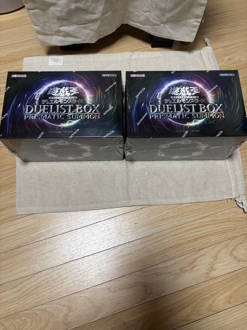 シュリ付 遊戯王 DUELIST BOX PRISMATIC SUMMON 2箱