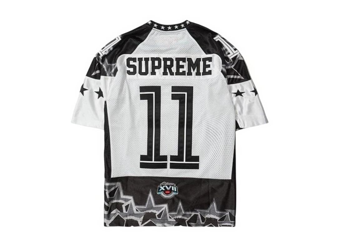 Supreme Star Football Jersey ブラック XXL
