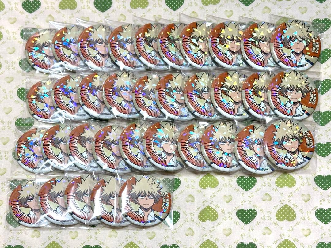 僕のヒーローアカデミアヒロアカオールマイトといっしょホログラム缶バッジ 爆豪勝己
