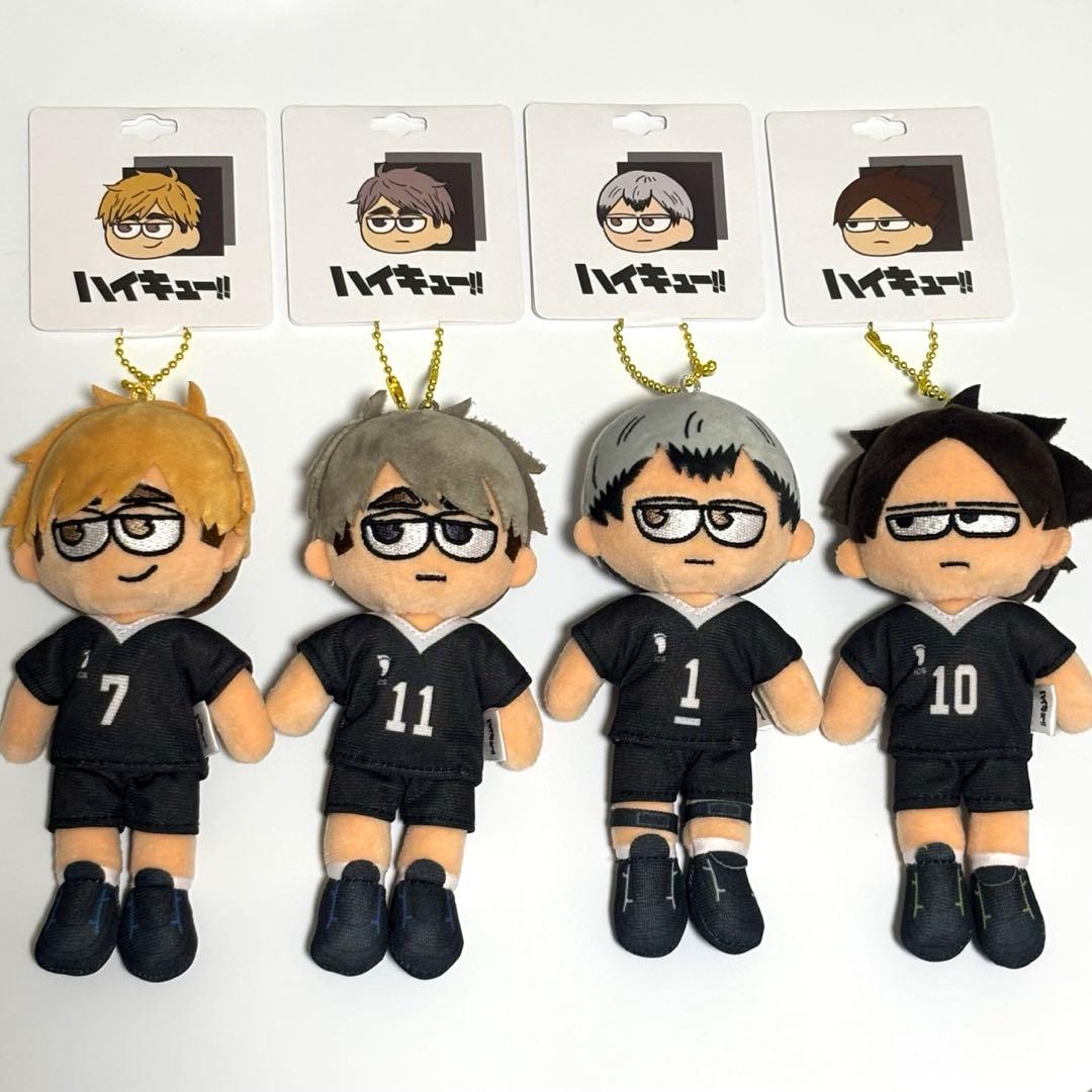 ハイキュー‼︎ジロリぬいぐるみ 稲荷崎 宮侑 宮治 北信介 角名倫太郎 4点セット