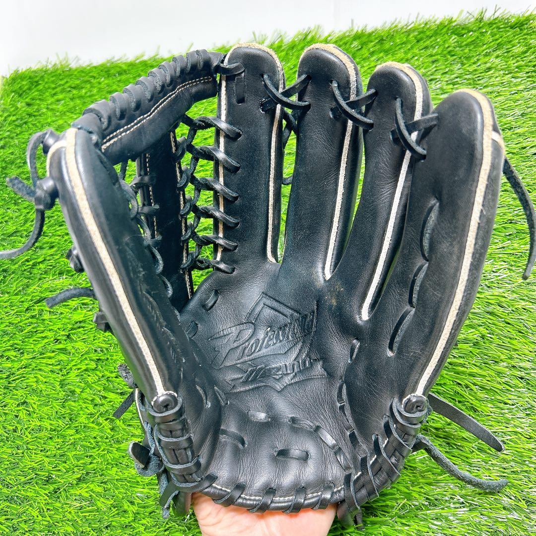 ミズノ MIZUNO イチローモデル 限定 プラチナラベル 外野用 軟式グローブ