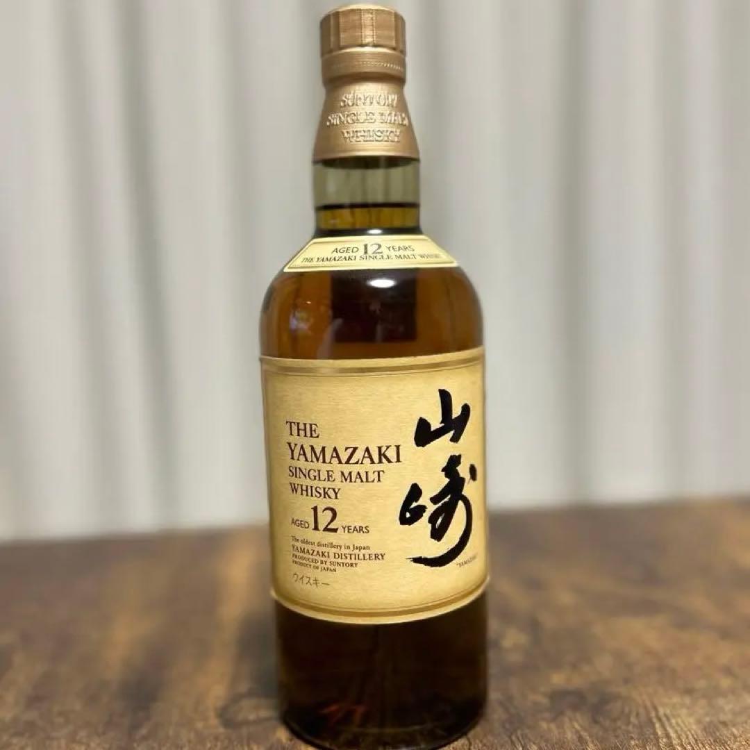 【新品未開封】　山崎12年　サントリーウイスキー