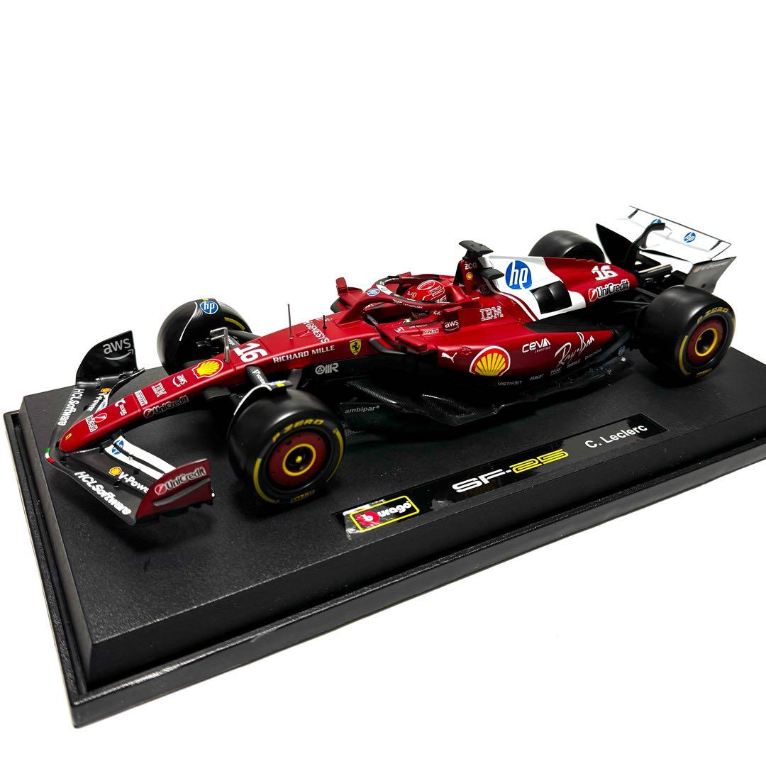 ブラーゴ F1 1/18 2025 フェラーリ SF-25 シャルル・ルクレール
