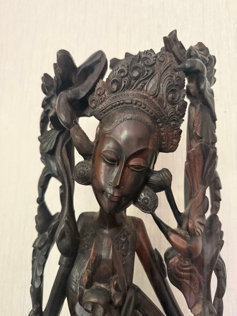 アジア雑貨　インド　置物　神様　レトロ雑貨　木彫り　仏　セット売　ヴィンテージ品