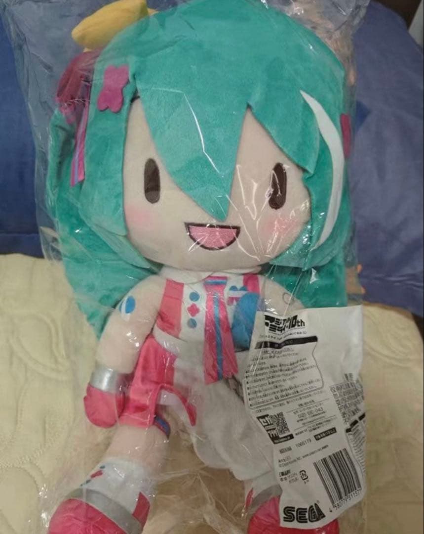 マジカルミライ 10th　ふわふわぬいぐるみ L　初音ミク　ふわぷち