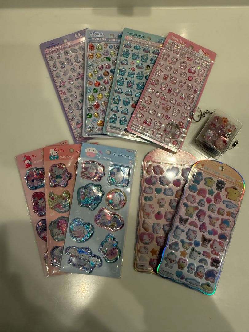 ボンドロ、コットン、ウォーター　シールセット