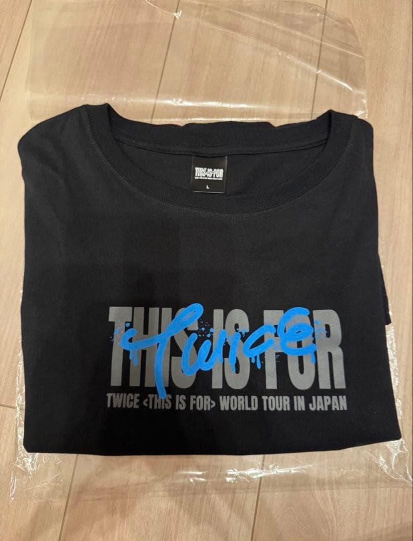 TWICE THIS IS FORライブTシャツ ツウィ　TZUYU Lサイズ