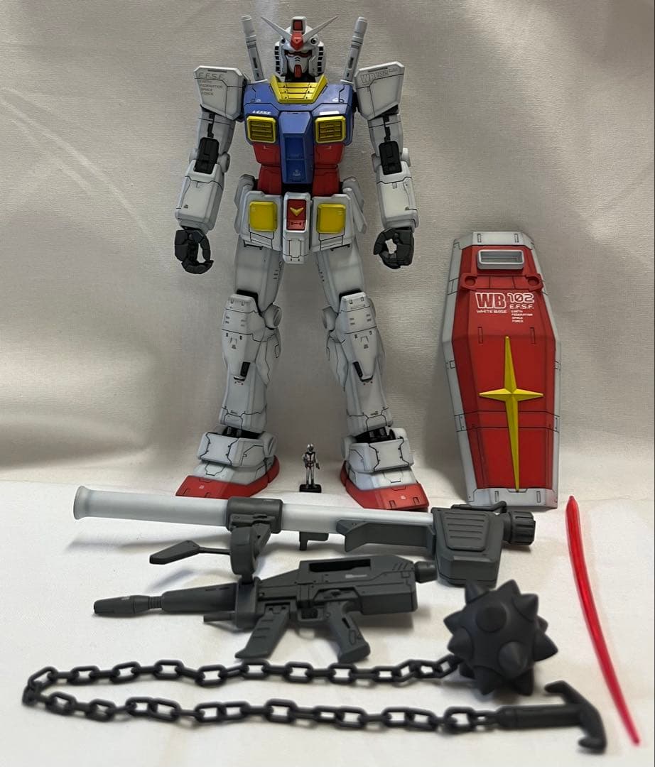 ★MG 1/100 RX-78-2ガンダム ★塗装済み完成品