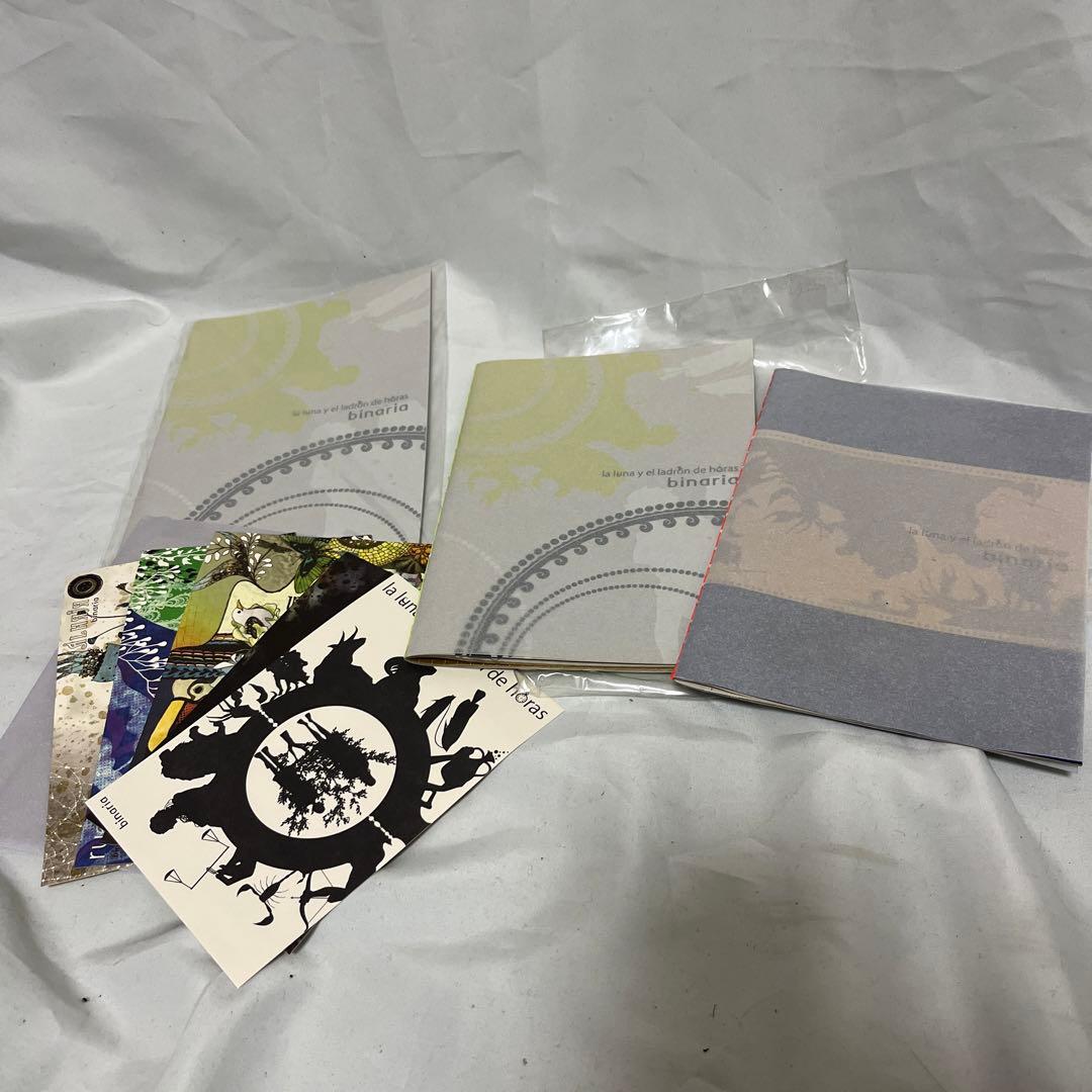 binaria ノートとポストカードセット