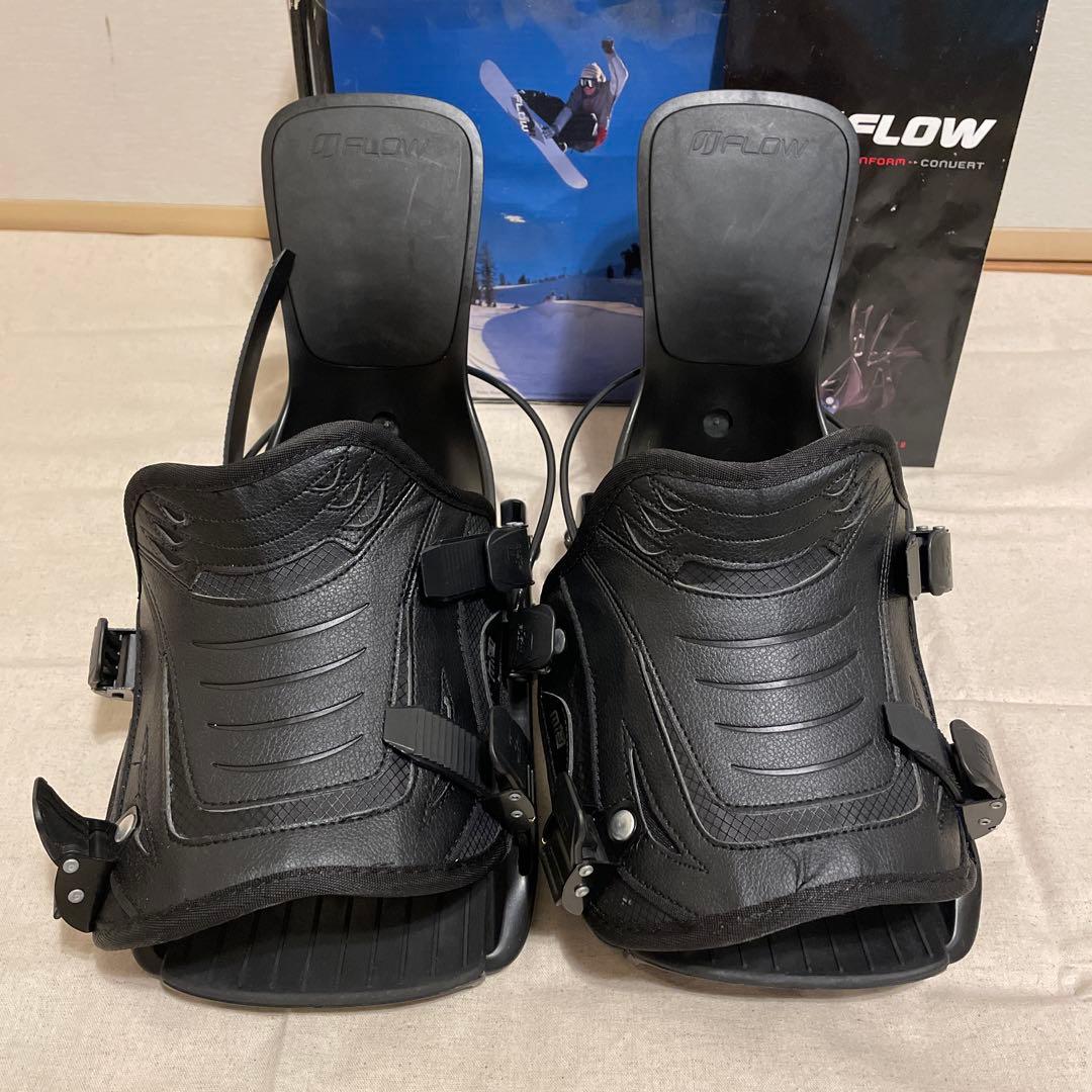 メンズ　FLOWスノーボードビンディング ブラックLサイズ