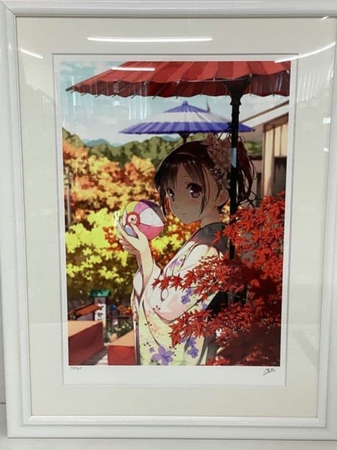 アールビバン 版画 カントク 秋色遊戯 作品番号 50/60