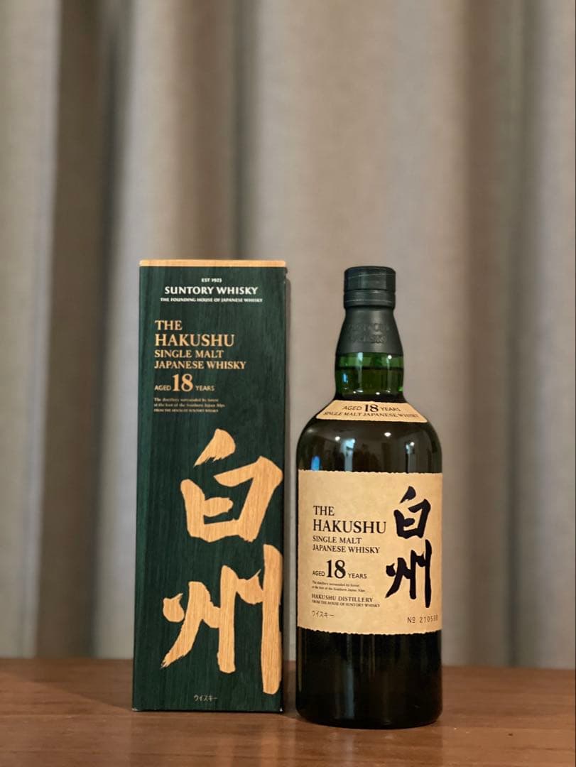 白州 18年 シングルモルトウイスキー 700ml