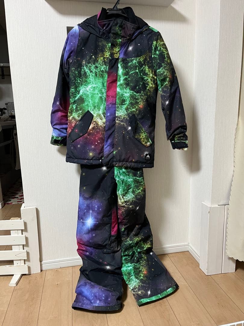 バートン ガールズジャケットビブパンツセット サイズXL