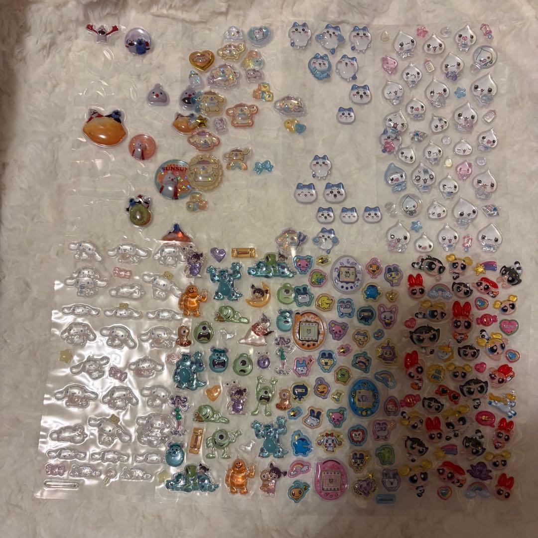 ボンボンドロップシール ウォーターシール おはじきシール サンリオ ディズニー