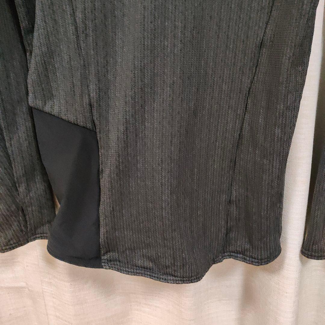 ノースフェイス フライウェイトバーサフーディ L グレー NL71972