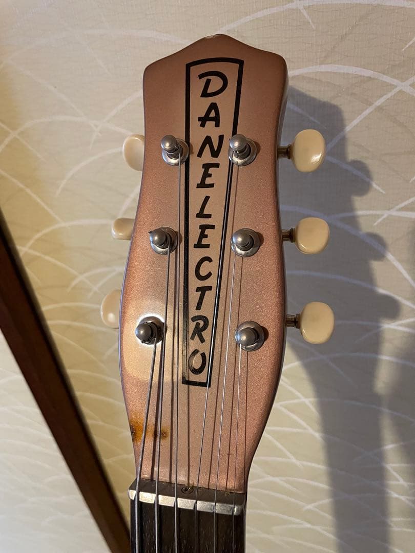 Danelectro エレキギター ブラウン