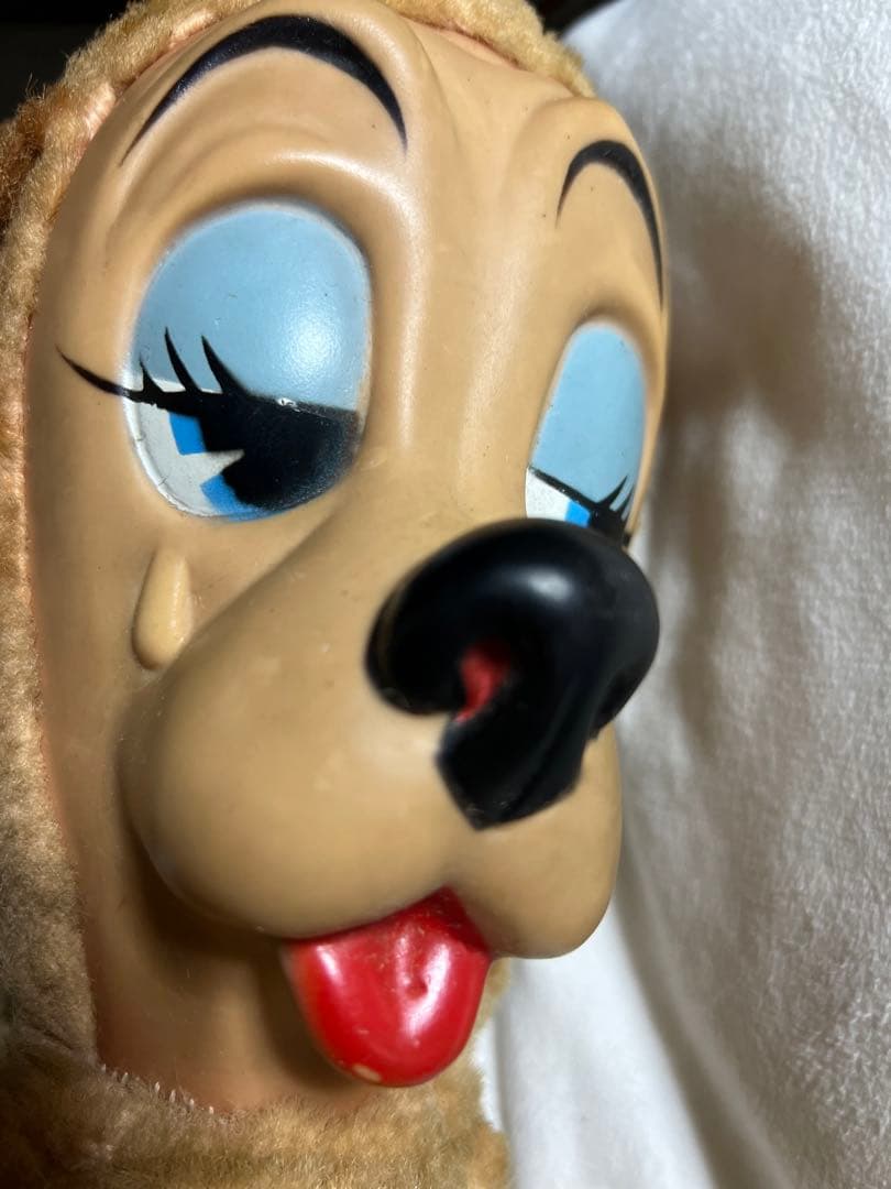 ヴィンテージ 犬 ラシュトン ラバーフェイス ぬいぐるみ 人形 Rushton