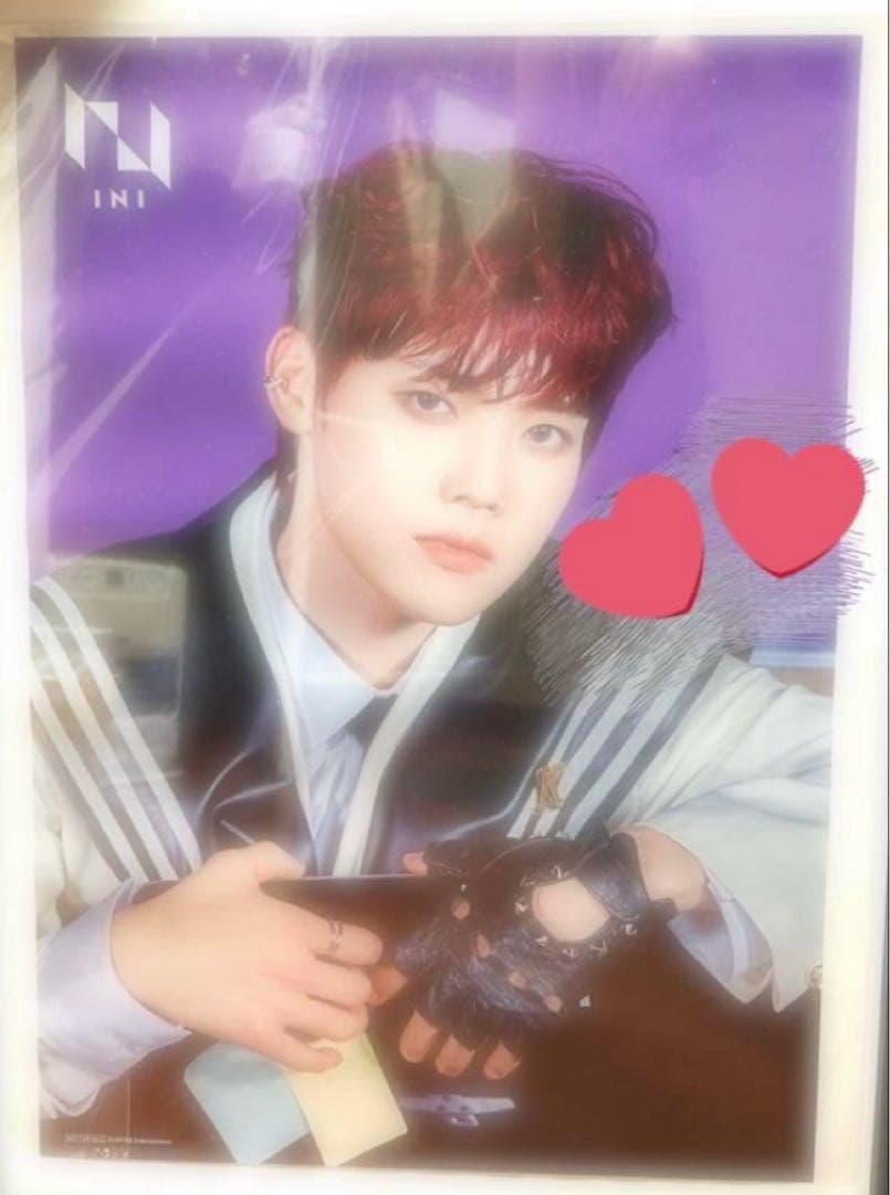 INI 木村柾哉 THE FRAME サイン ポスター オフラインサイン会