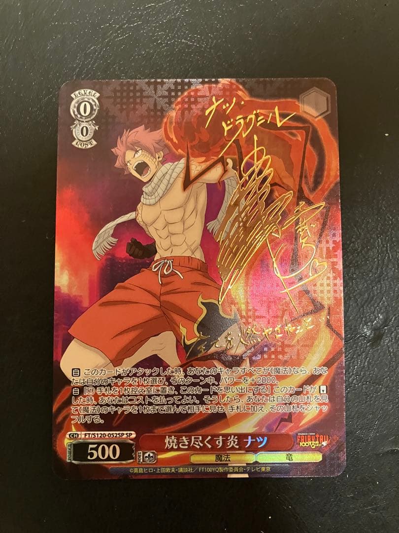 焼き尽くす炎 ナツ SP FT/S120-052SP ヴァイスシュヴァルツ