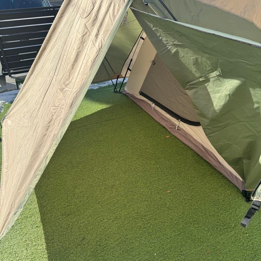 美品 DOD ザワンタッチテント M 初心者用テント