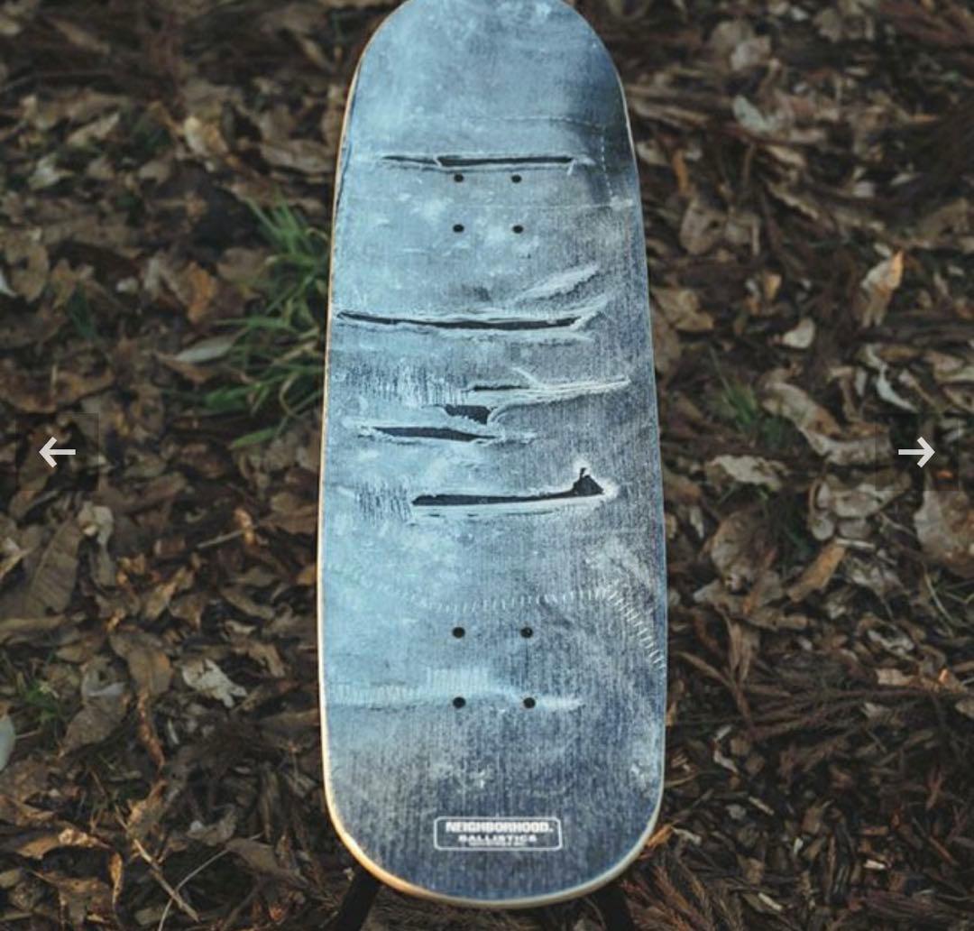 新品未使用　neighborhood × ballistics スケートボード