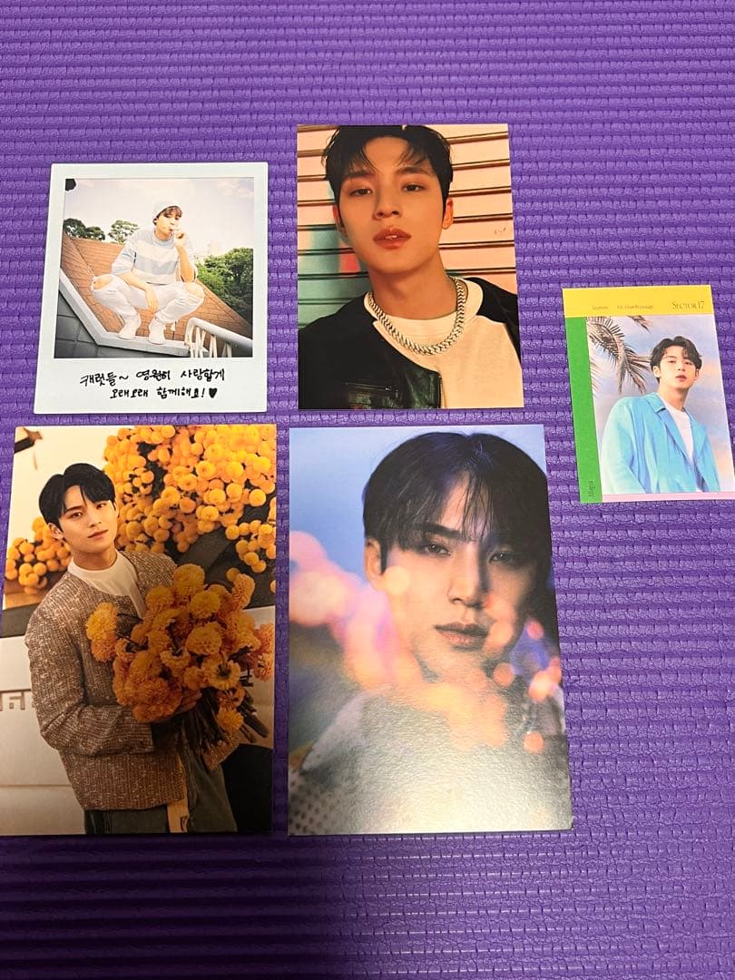 seventeen ミンギュcdトレカ、コンサートトレカ等セット