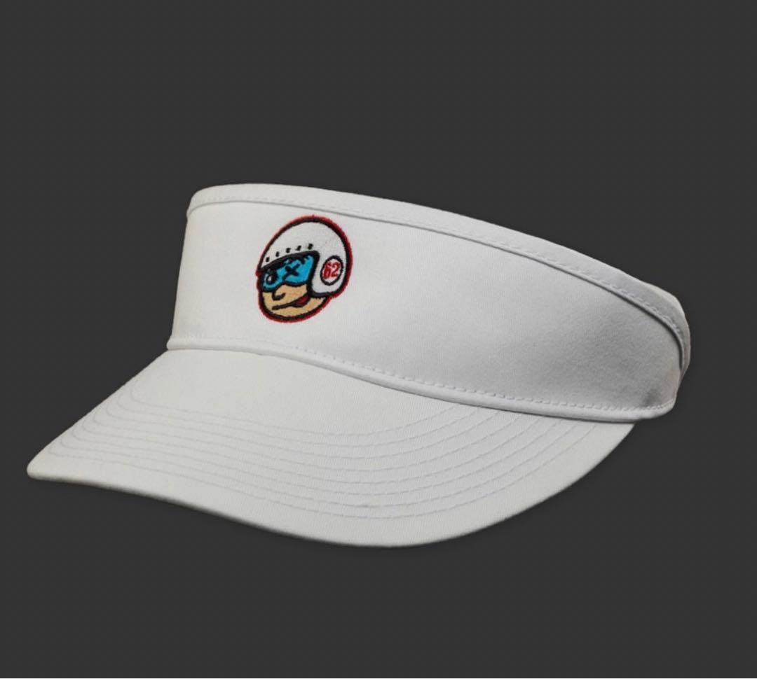 スコッティキャメロン限定ジョニーレーサーサンバイザー ホワイト バイザー