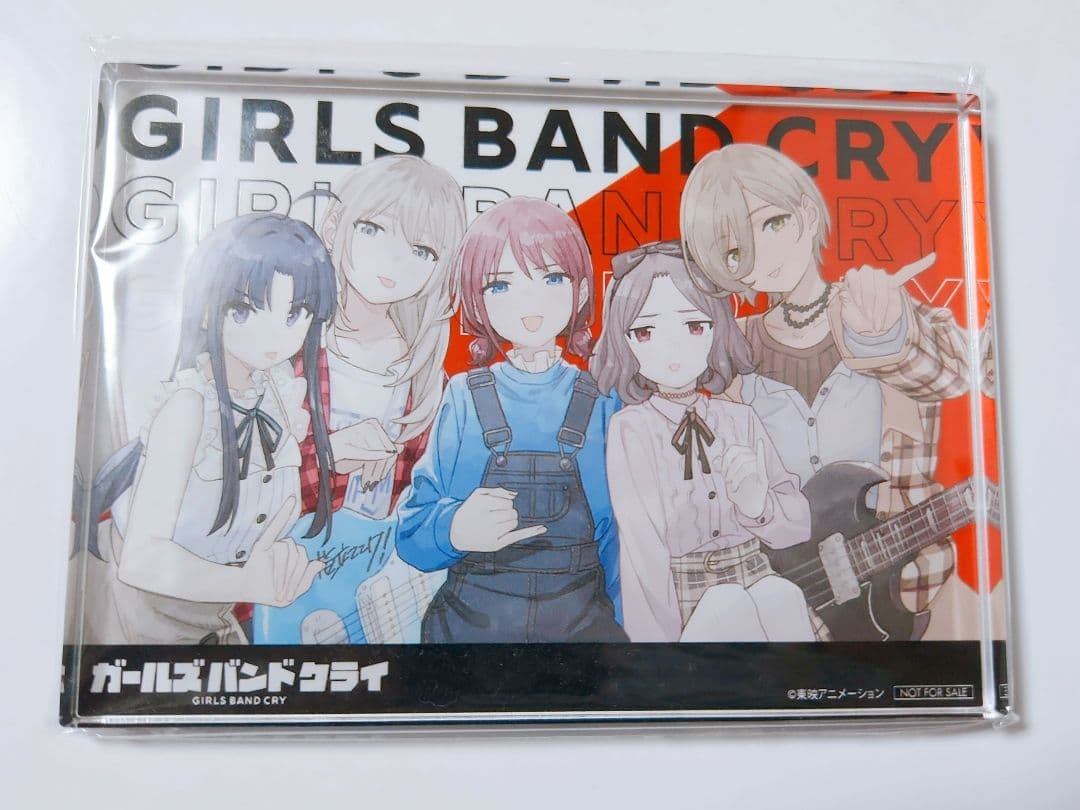 ガールズバンドクライ アクリルブロック アニメイト全巻購入特典